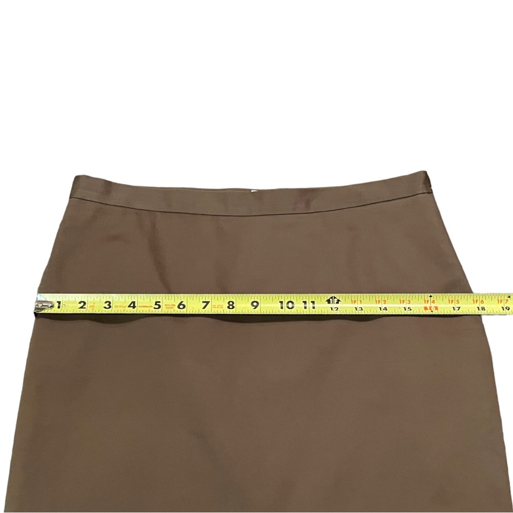 Moschino Cheap and Chic Brown pencil skirt Sz 10 - Picture 11 of 13